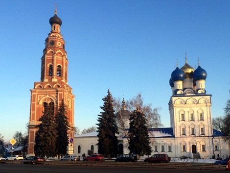 такси Москва-Бронницы, собор Михаила архангела в Бронницах