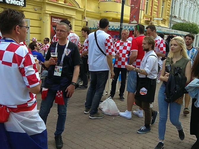 футбольные болельщики ЧМ 2018